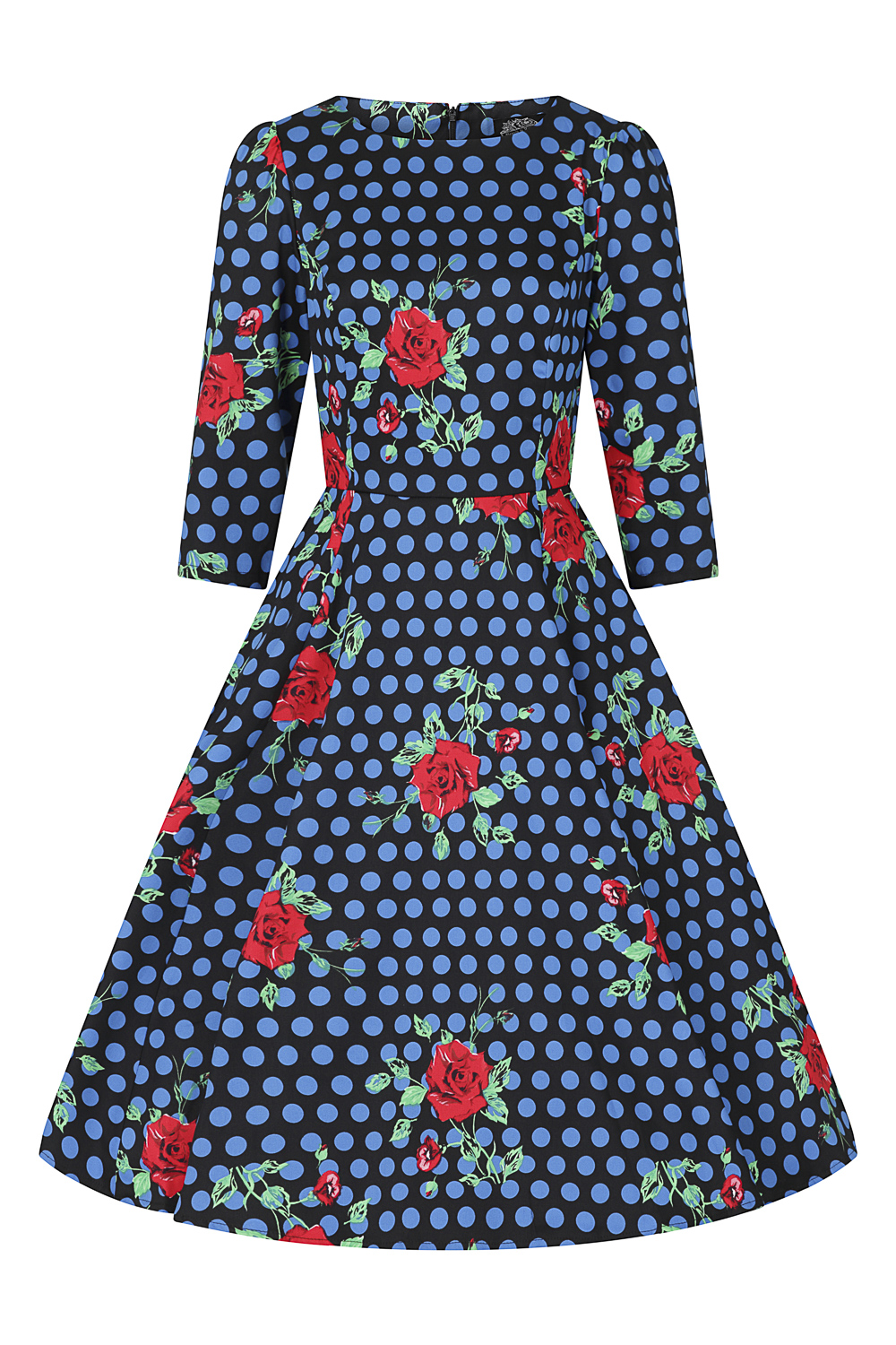 Olivia Rose Polka Dot Swing Dress